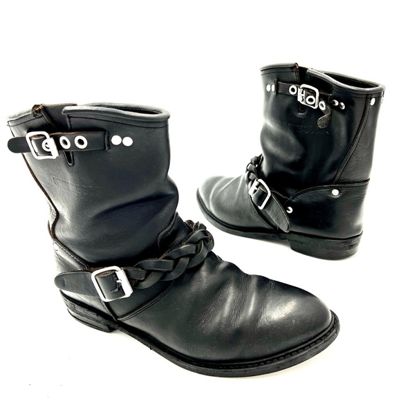 Golden Goose Shoes - 🎁 BLACK FRIDAY SALE 🎁GOLDEN GOOSE GGDB BIKER MOTO MOTORCYCLE BOOTS 38/8
